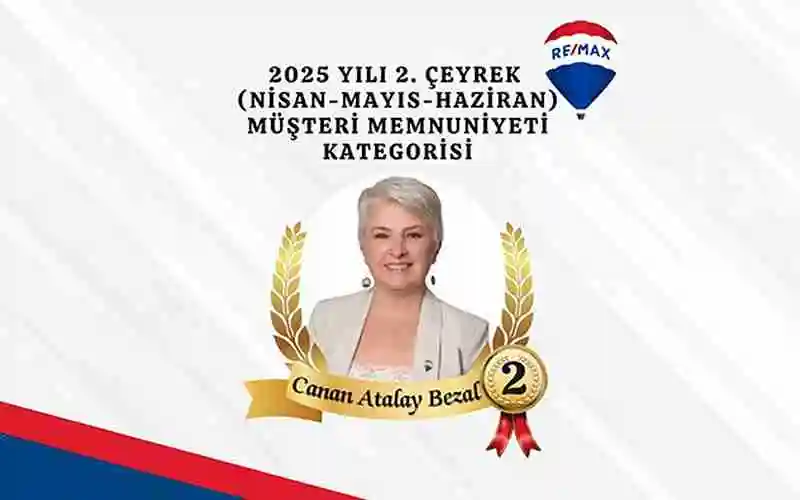 RE/MAX Dora 2025 2. Çeyrek Müşteri Memnuniyeti 2.si